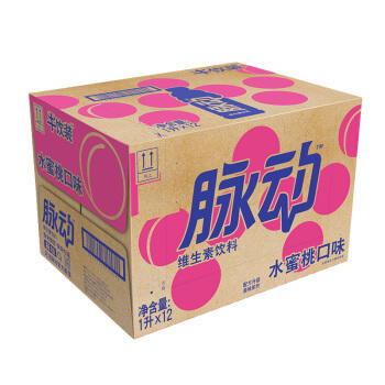 【升级版】1L脉动水蜜桃味*12/箱 商品图1