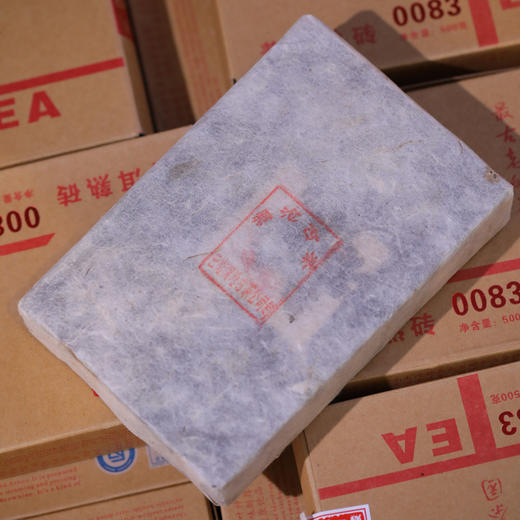 澜沧古茶2010年0083大砖普洱茶熟茶云南茶叶老茶500g 商品图3