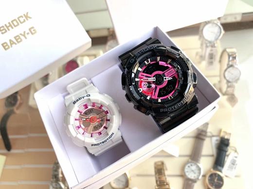 新款卡西欧/CASIO   浪漫情侣限量心形指针运动款 隆重介绍全新G-shock和baby-g浪漫情侣动物主题型号。 商品图5