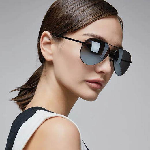 网易严选复古飞行员偏光太阳镜男女同款 商品图3