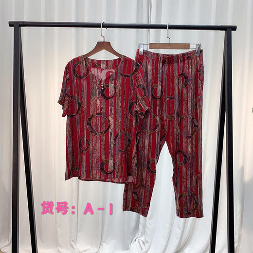 ★纯棉印花妈妈套装 商品图4