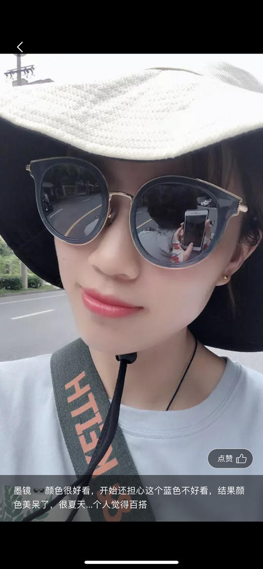 网易严选女款太阳镜尼龙偏光镜片阿玛尼代工厂生产上万评价99%好评 商品图9