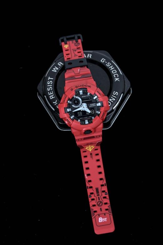 casio卡西欧全新G-SHOCK GA-700运动男士电子手表男表gshock 手表镜面材质:矿物强化玻璃镜面 系列:G-SHOCK系列 商品图5