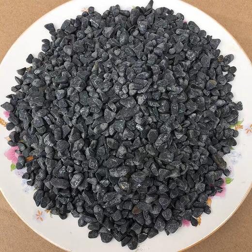 青花石子:25公斤袋装:灰色小石子花园庭院装饰石子铺面石尖角碎石子卵石日式枯山水石子 商品图2