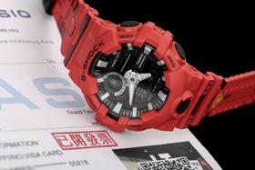 casio卡西欧全新G-SHOCK GA-700运动男士电子手表男表gshock 手表镜面材质:矿物强化玻璃镜面 系列:G-SHOCK系列