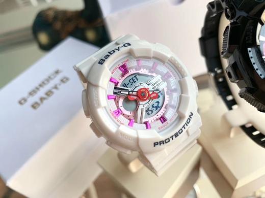新款卡西欧/CASIO   浪漫情侣限量心形指针运动款 隆重介绍全新G-shock和baby-g浪漫情侣动物主题型号。 商品图3