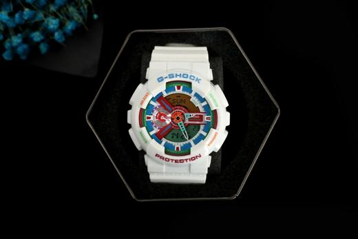 卡西欧 G-SHOCK 单眼系列 震撼来袭 金45度°自动抬手灯（可开关）经典防震表盘设计配合冲击视觉的强烈色彩🙈LCD液晶显示盘 商品图7