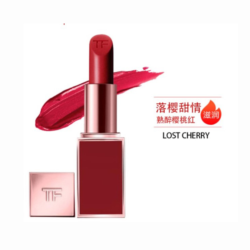 tomford烈焰幻魅唇膏限量色落樱甜情lostcherry3g