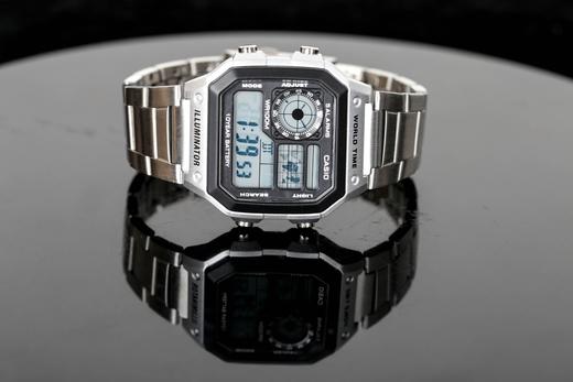 卡西欧ins复古多功能生活防水手表男AE-1200WHD-1A 商品图0