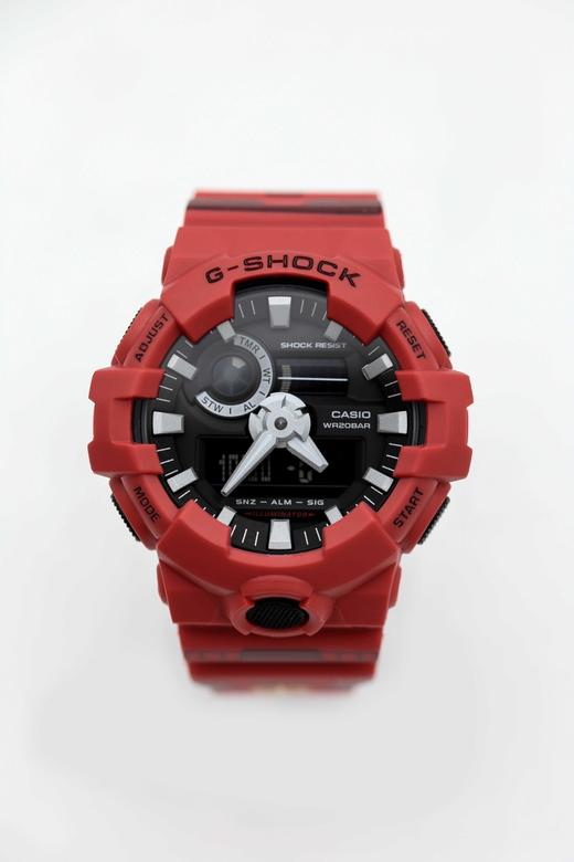 casio卡西欧全新G-SHOCK GA-700运动男士电子手表男表gshock 手表镜面材质:矿物强化玻璃镜面 系列:G-SHOCK系列 商品图4