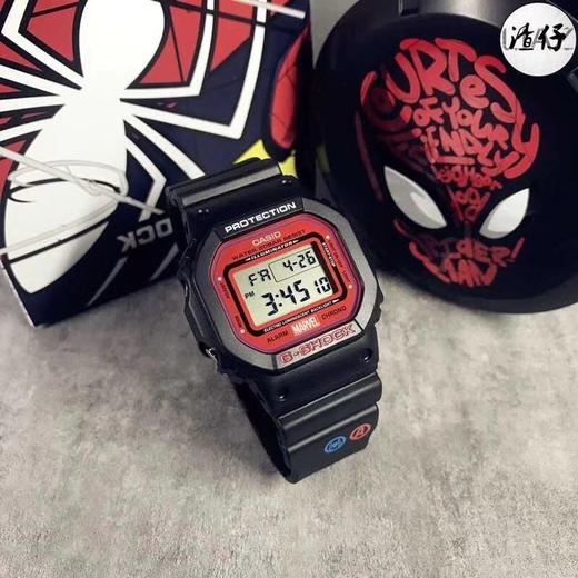 新款卡西欧复仇者联盟G-SHOCK漫威限量版 蜘蛛侠出货 商品图0