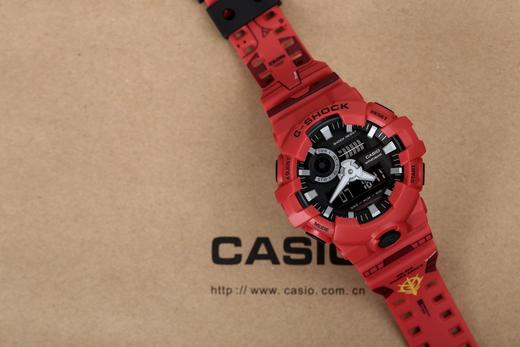 casio卡西欧全新G-SHOCK GA-700运动男士电子手表男表gshock 手表镜面材质:矿物强化玻璃镜面 系列:G-SHOCK系列 商品图1