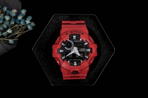 casio卡西欧全新G-SHOCK GA-700运动男士电子手表男表gshock 手表镜面材质:矿物强化玻璃镜面 系列:G-SHOCK系列 商品图6