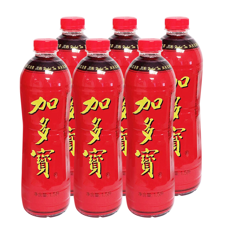 大瓶凉茶加多宝饮料植物凉茶pet1.5l瓶装