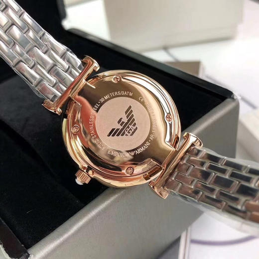 520礼物！佟丽娅同款 阿玛尼新款满天星钢带石英女士手表AR11293 商品图3