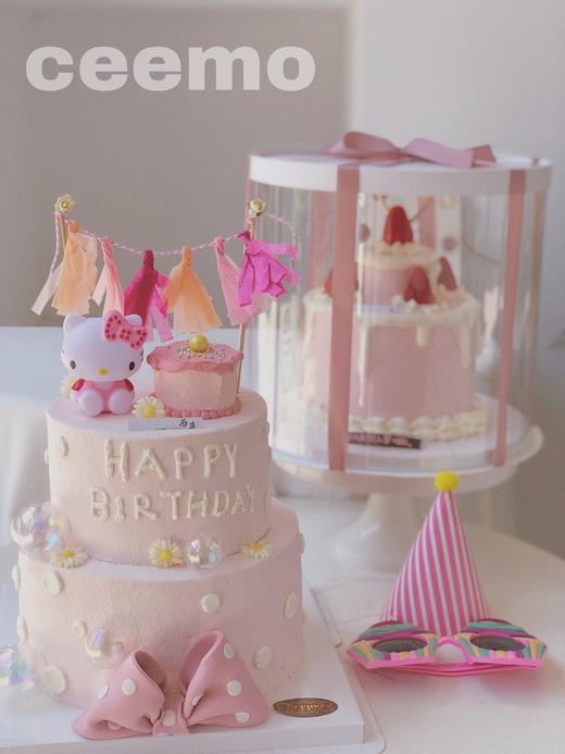 双层hello kitty 猫蛋糕 商品图1