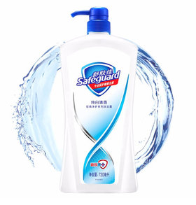 【亚欧超市】舒肤佳经典净护纯白沐浴露720ml