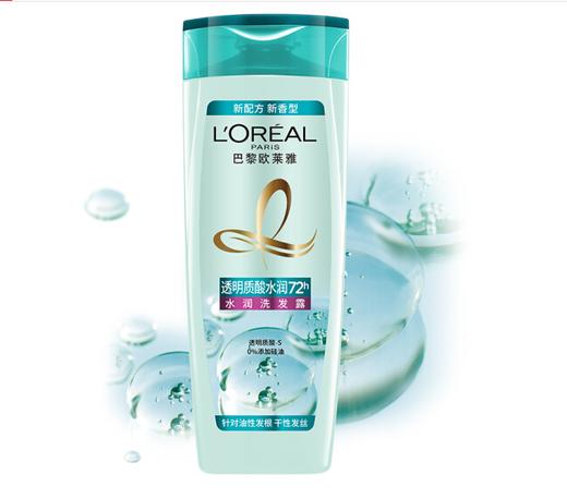 【亚欧超市】【欧莱雅】透明质酸水润洗发露400ml 商品图0