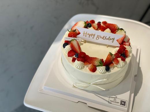 简约草莓蛋糕 商品图0