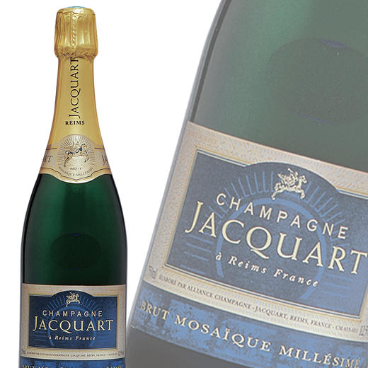 霞卡幕萨克优年份香槟葡萄酒 Jacquart Brut Mosaique Millesime 2002 750ml 商品图0