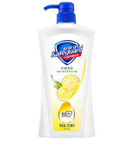 【亚欧超市】舒肤佳经典净护柠檬沐浴露720ml
