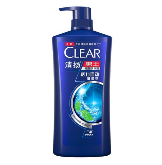 【亚欧超市】清扬男士活力运动洗发露650ml 商品图0