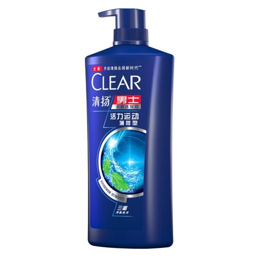 【亚欧超市】清扬男士活力运动洗发露650ml 商品图2