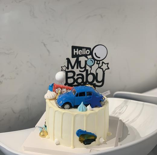 男宝男士生日蛋糕复古小汽车 商品图0