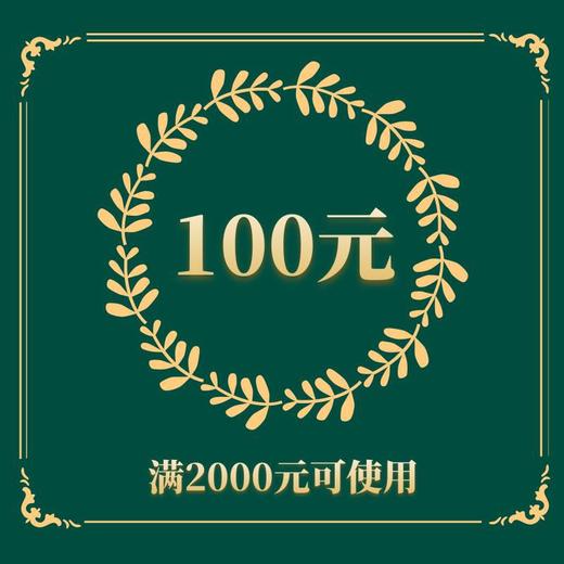 100优惠券(不可叠加使用) 商品图0