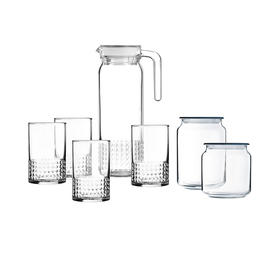 LC-YJJ523晶钻水具储物罐7件套