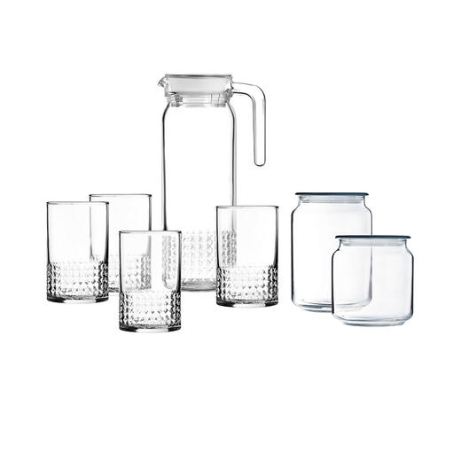 LC-YJJ523晶钻水具储物罐7件套 商品图0