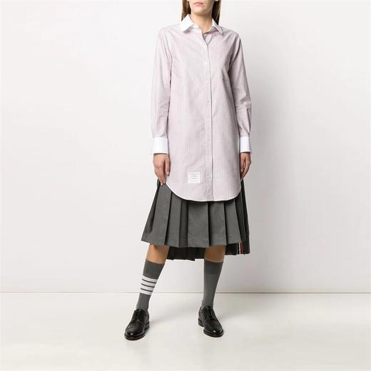 THOM BROWNE 汤姆·布朗   女士条纹衬衫裙 FDSB31C 00098 商品图3