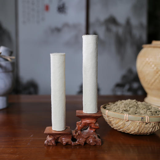 万亩艾田三年陈艾 蕲艾 30mm*150mm艾条／10支装 商品图1