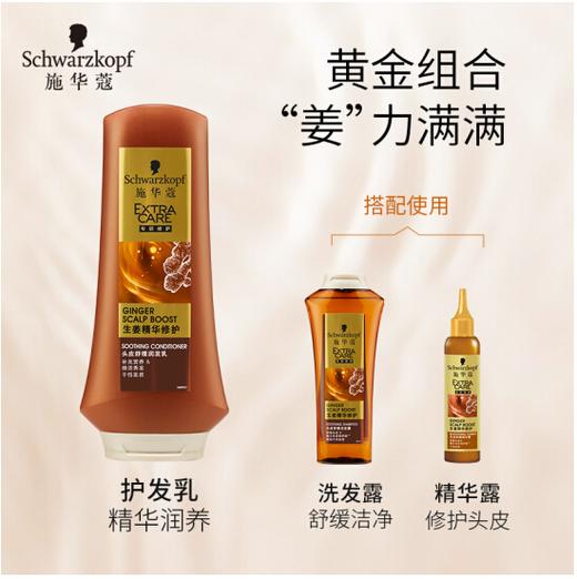 【亚欧超市】施华蔻生姜精华修护舒缓润发乳400ml 商品图3