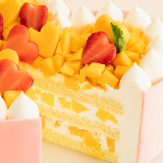 【母亲节专款-恩颂母爱】清新鲜果感恩献礼，丝滑奶油表达爱意 2磅（高州） 商品图4