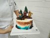 宝宝生日熊出没光头强奶油蛋糕 商品缩略图0