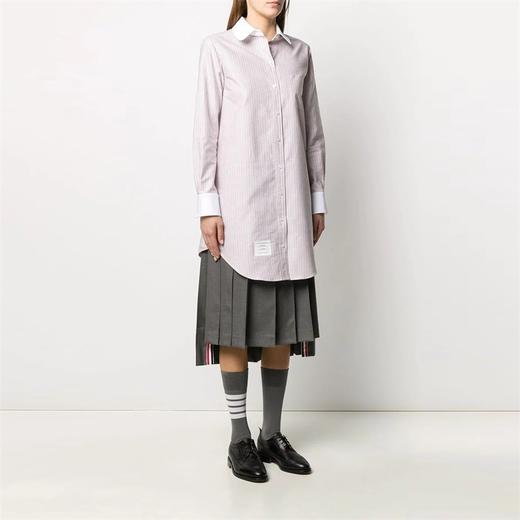 THOM BROWNE 汤姆·布朗   女士条纹衬衫裙 FDSB31C 00098 商品图1