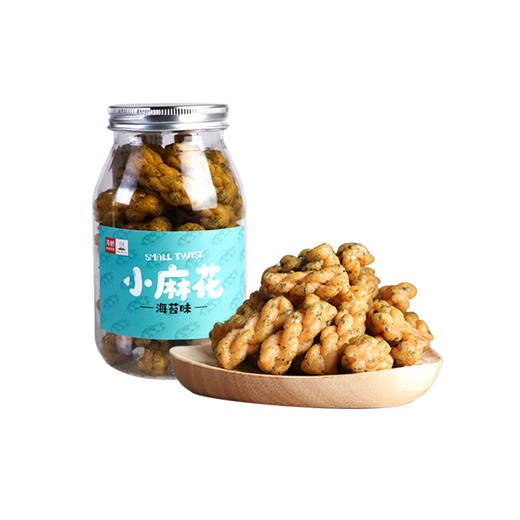 海鹏小麻花罐装网红零食点心200g*2罐 商品图2