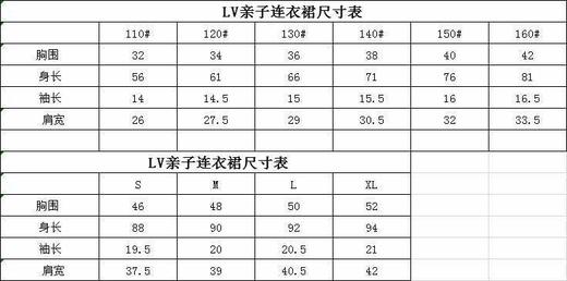 点此购买 LV亲子款儿童polo翻领连衣裙 乔144849 商品图14