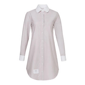 THOM BROWNE 汤姆·布朗   女士条纹衬衫裙 FDSB31C 00098