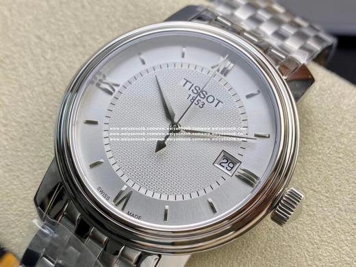 正品保真（男装）
天梭，T097港湾系列情侣对表，简洁百搭商务表，原装瑞士ETA石英机芯，全部原装配件组装，男~40mm女～28mm表径。一表一号，三码一表，全新全套出。 商品图2