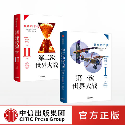 第一次世界大战：繁荣的幻灭+第二次世界大战：黑暗的年代（套装共2册）诺曼斯通 著 战争史 战争真相 中信出版社图书 正版 商品图2