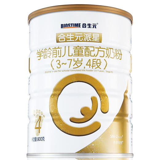 合生元派星学龄前儿童配方奶粉900g4段 商品图0