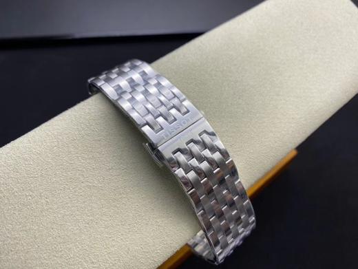 正品保真（男装）
天梭，T097港湾系列情侣对表，简洁百搭商务表，原装瑞士ETA石英机芯，全部原装配件组装，男~40mm女～28mm表径。一表一号，三码一表，全新全套出。 商品图9