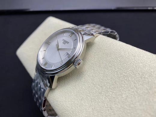 正品保真（男装）
天梭，T097港湾系列情侣对表，简洁百搭商务表，原装瑞士ETA石英机芯，全部原装配件组装，男~40mm女～28mm表径。一表一号，三码一表，全新全套出。 商品图11