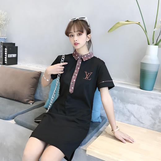 点此购买 LV亲子款儿童polo翻领连衣裙 乔144849 商品图4