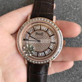 2020新势力-UU新品发售
【伯爵非凡珍品至臻超薄满钻系列】独家Cal.1200p专用机芯，市场限量发售
腕表尺寸：41mm*9mm
腕表特点：1.整机壳套采用316精钢材质打磨，每个壳套紧跟原装两