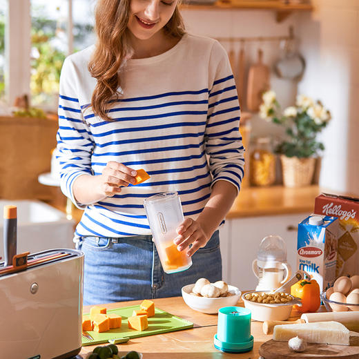 摩飞便携式榨汁杯家用小型无线充电迷你电动料理果汁机 商品图2