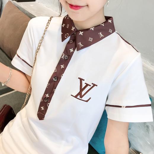 点此购买 LV亲子款儿童polo翻领连衣裙 乔144849 商品图3