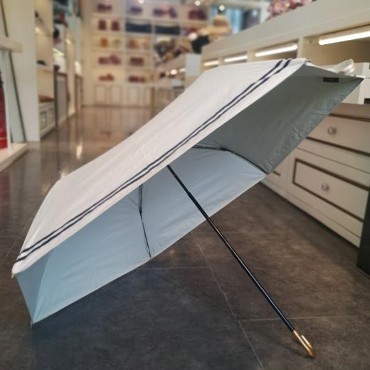 优品堂“三色海洋”三折超轻雅致太阳伞，防晒防紫外线晴雨两用遮阳伞 商品图5